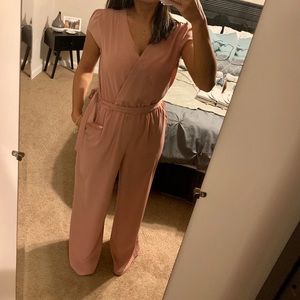 Rose Pink Jumpsuit - worn once!